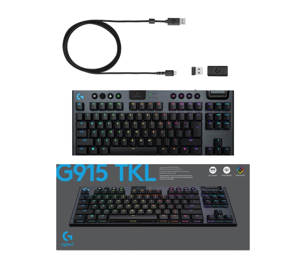 LOGITECH G915 TKL RGB Mechanical Linear 920-009520 - 573689 - zdjęcie 14